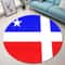 Lares Flag Round Carpet, African Rugs, Round Rugs For Home