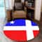Lares Flag Round Carpet, African Rugs, Round Rugs For Home