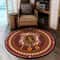 Iota Phi Theta Fraternity 1963 Round Carpet, African Rugs, Round Rugs For Home