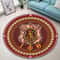 Iota Phi Theta Fraternity 1963 Round Carpet, African Rugs, Round Rugs For Home