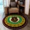 Iota Phi Theta Fraternity Round Carpet, African Rugs, Round Rugs For Home
