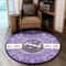Sigma Sigma Sigma Round Carpet, African Rugs, Round Rugs For Home