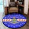Delta Gamma Round Carpet, African Rugs, Round Rugs For Home
