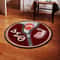 Delta Sigma Theta Round Carpet, African Rugs, Round Rugs For Home