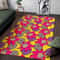 Ankara Protea, Africa Area Rugs For Home