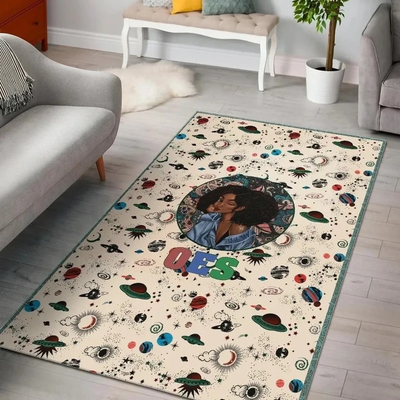 Black Woman Oes Of The Eastern Star, Africa Area Rugs For Home