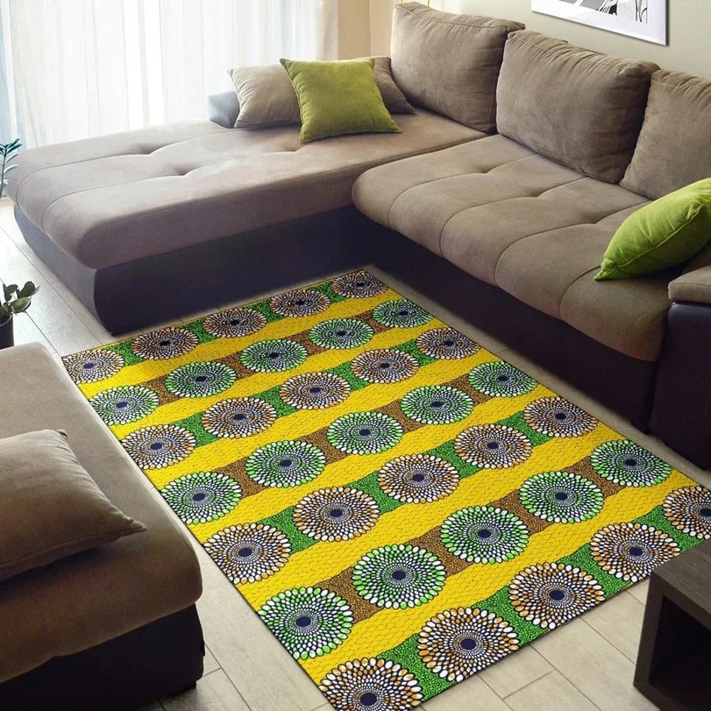 Ankara Imarisa Light, Africa Area Rugs For Home