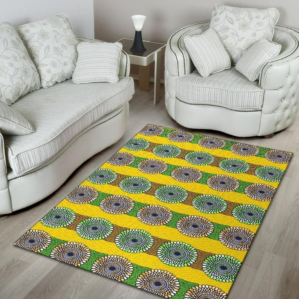 Ankara Imarisa Light, Africa Area Rugs For Home