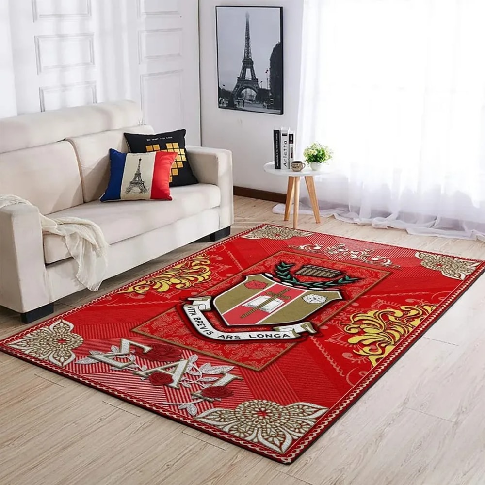 Sigma Alpha Iota Area Rug, Africa Area Rugs For Home