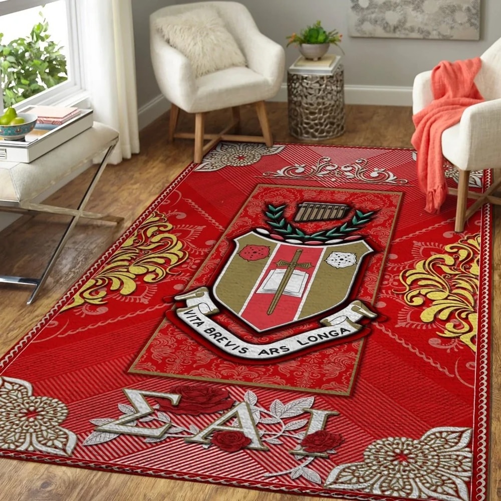 Sigma Alpha Iota Area Rug, Africa Area Rugs For Home