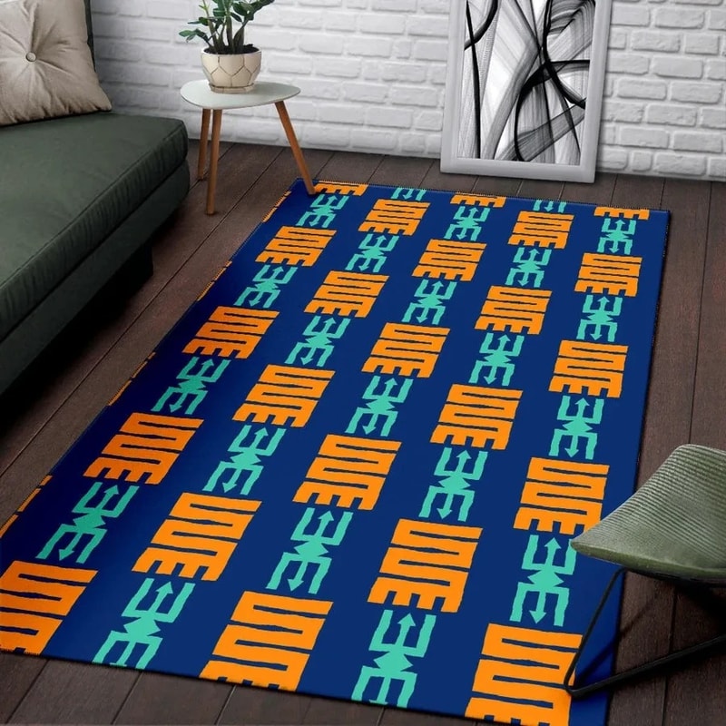 Nkyinkyim Adinkra, Africa Area Rugs For Home
