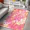 Yellow Pink Tie Dye, Africa Area Rugs For Home
