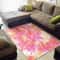 Yellow Pink Tie Dye, Africa Area Rugs For Home