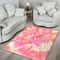 Yellow Pink Tie Dye, Africa Area Rugs For Home
