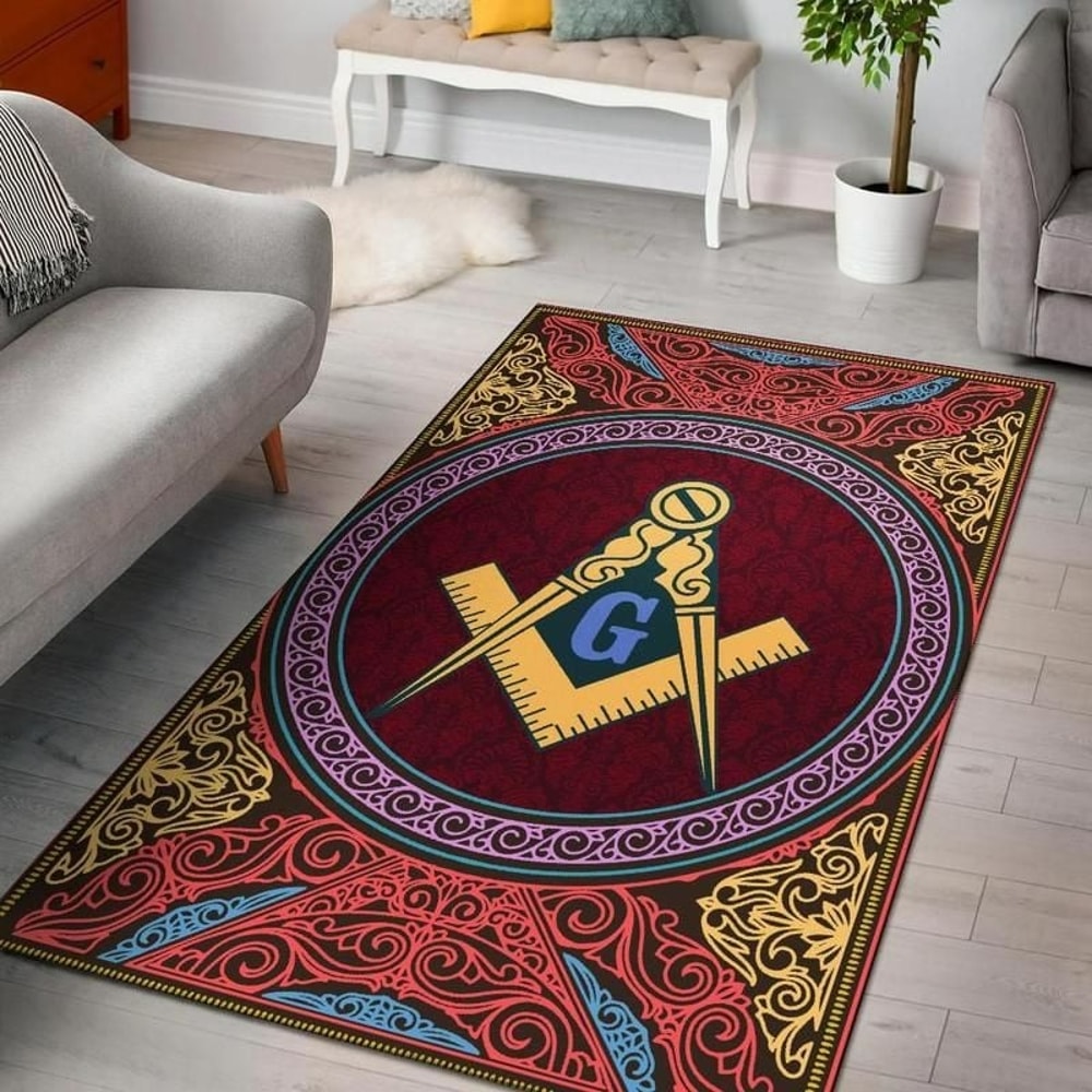 Freemason - G13 Style, Africa Area Rugs For Home
