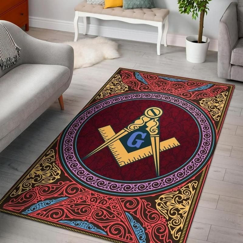 Freemason - G13 Style, Africa Area Rugs For Home