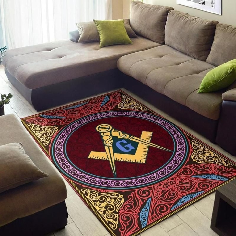 Freemason - G13 Style, Africa Area Rugs For Home