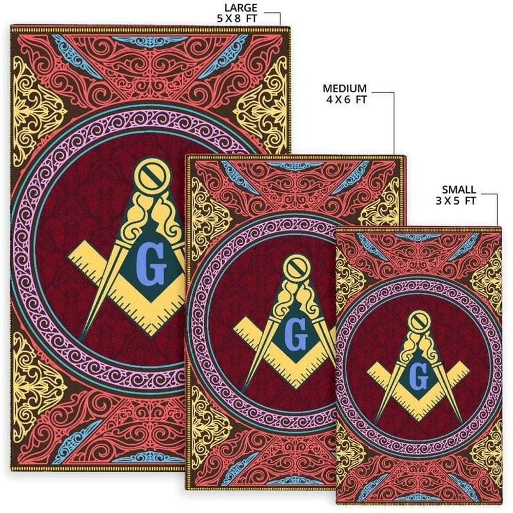 Freemason - G13 Style, Africa Area Rugs For Home