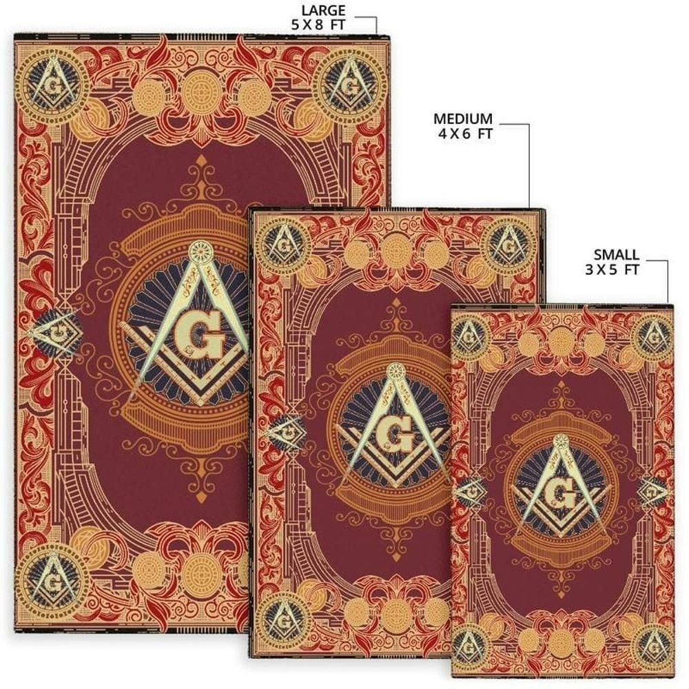 Freemason - G1 Style, Africa Area Rugs For Home