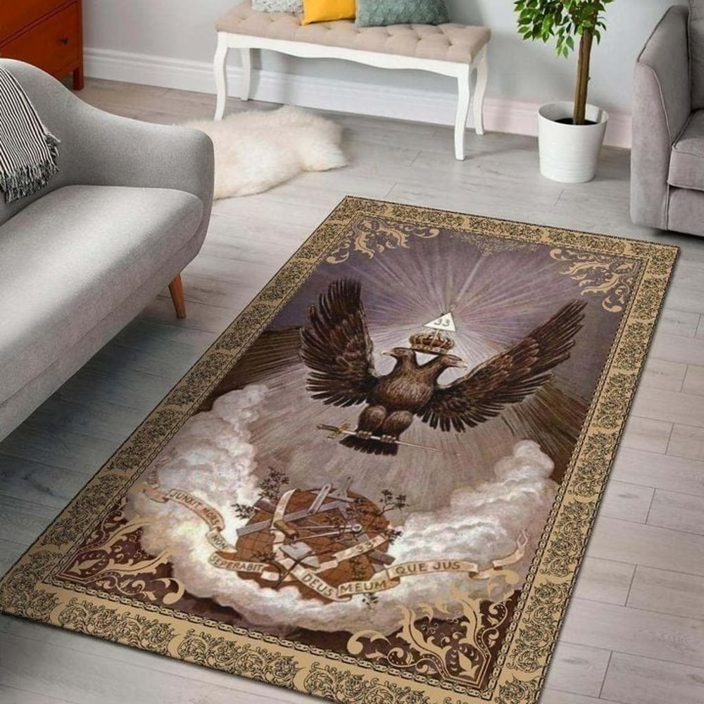 Scottish Rite 1 Area Rug, Africa Area Rugs For Home