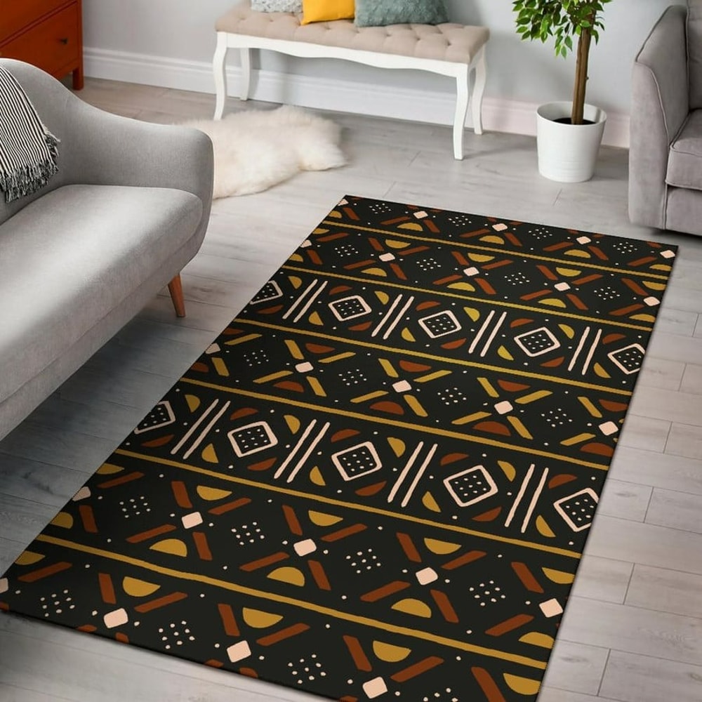 Brownie Bogolan, Africa Area Rugs For Home