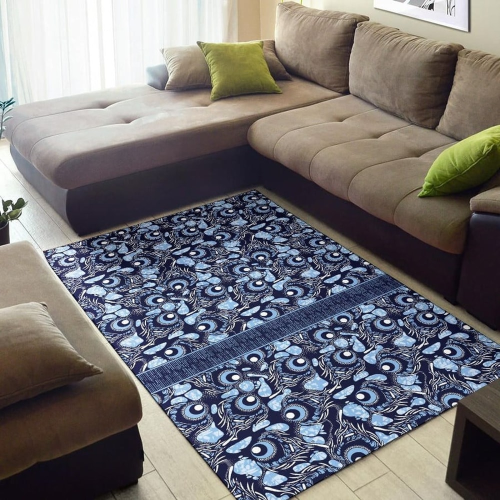 Ankara Peacock, Africa Area Rugs For Home