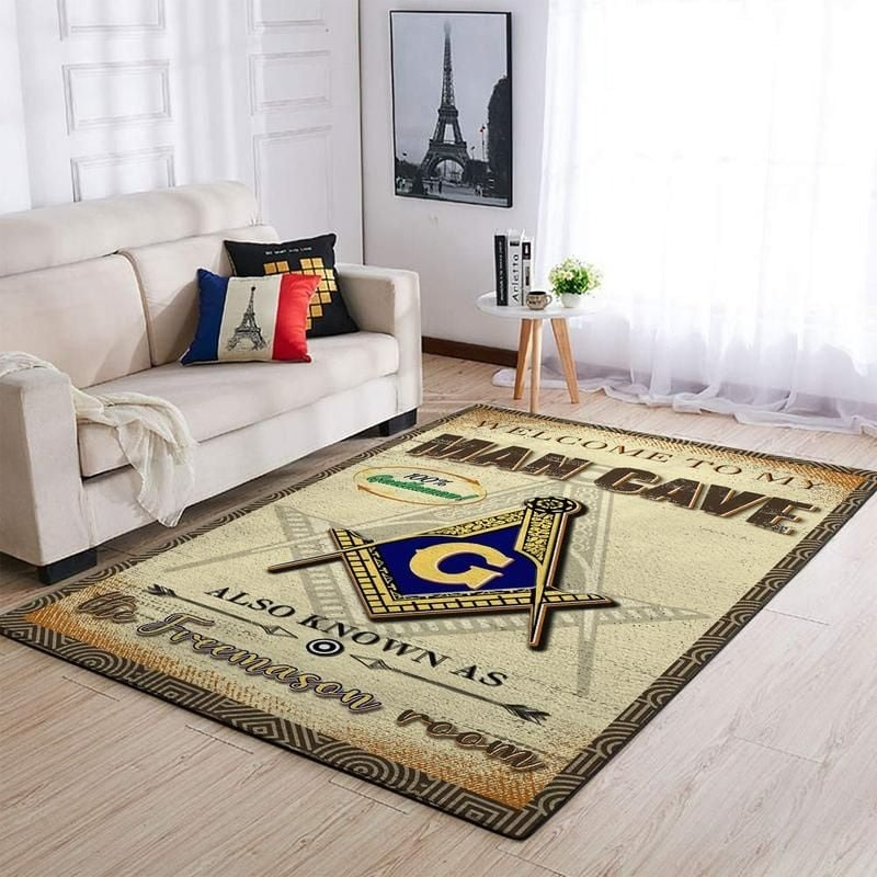 Welcome To Freemason Man Cave, Africa Area Rugs For Home
