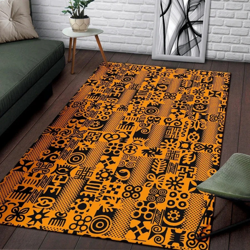 Culture Adinkra, Africa Area Rugs For Home