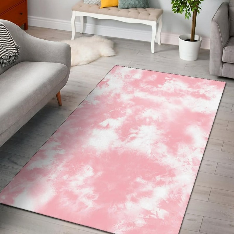 Pink Tie Dye, Africa Area Rugs For Home