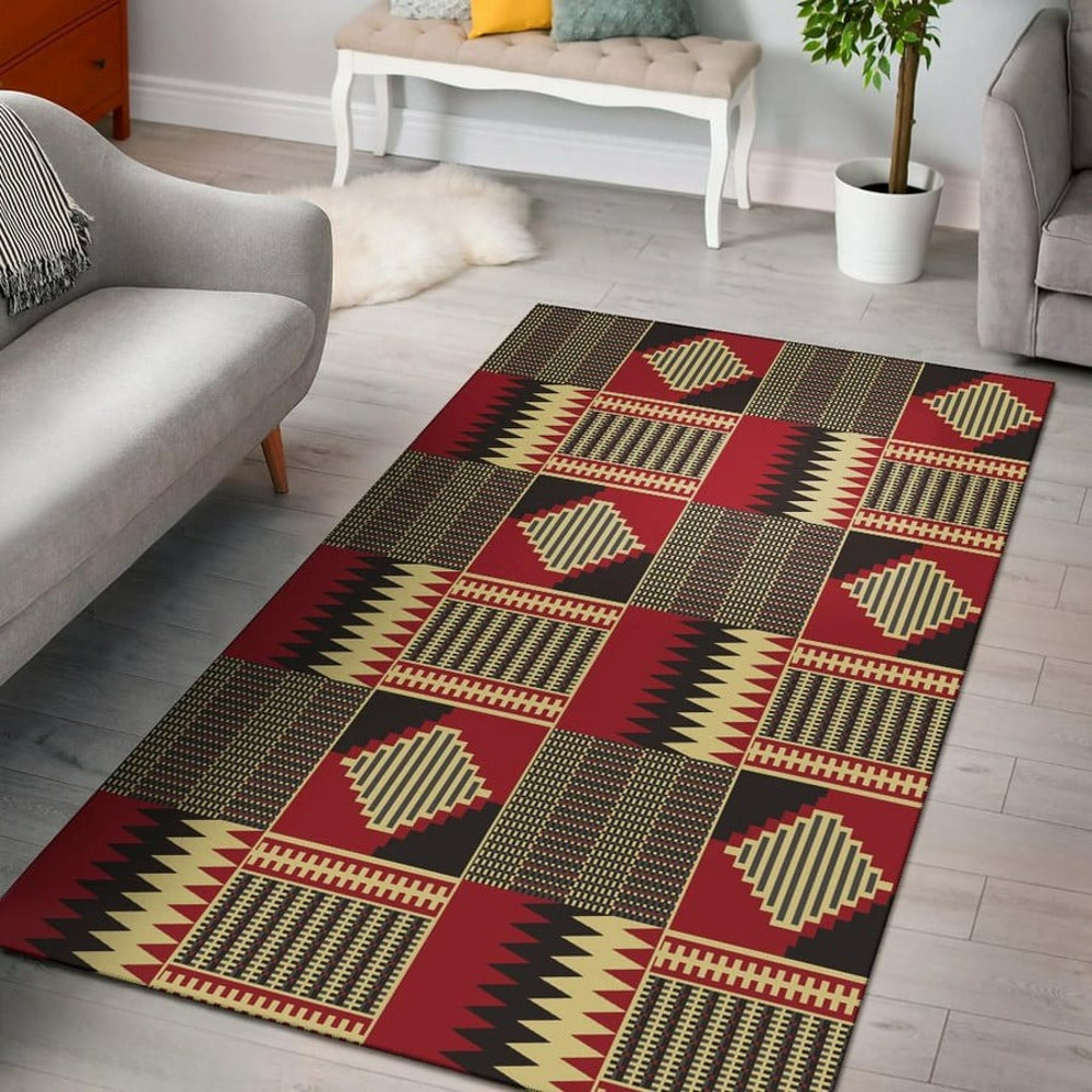 Family Unity Kente, Africa Area Rugs For Home