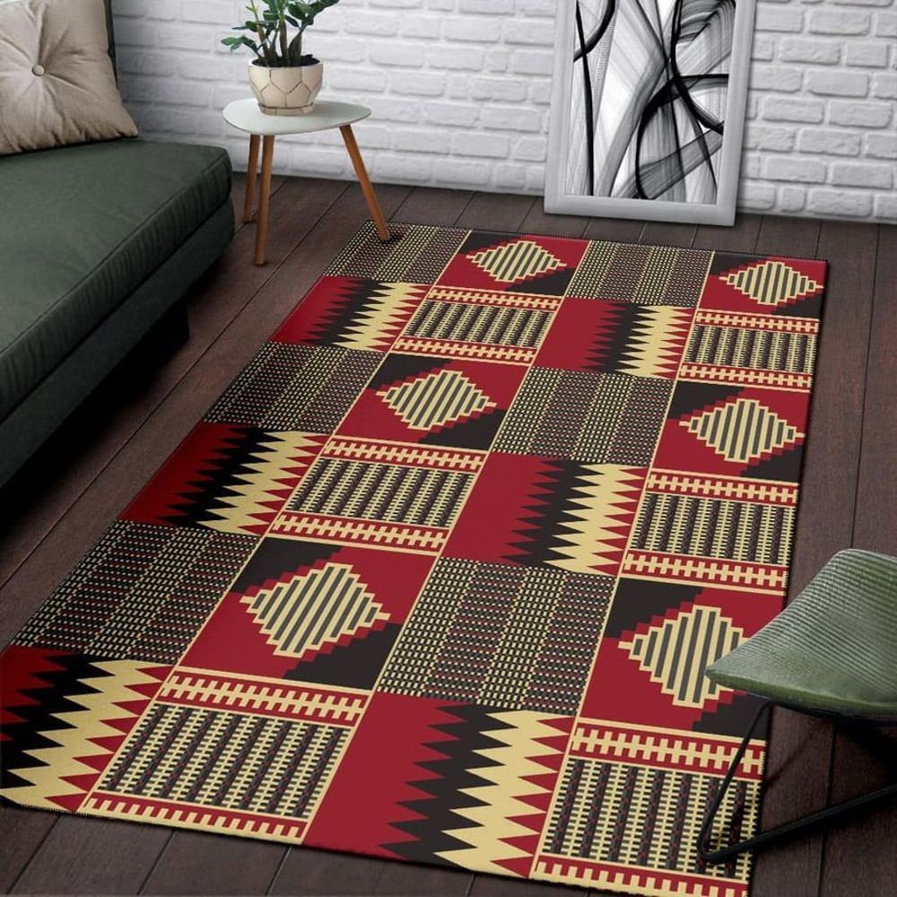 Family Unity Kente, Africa Area Rugs For Home