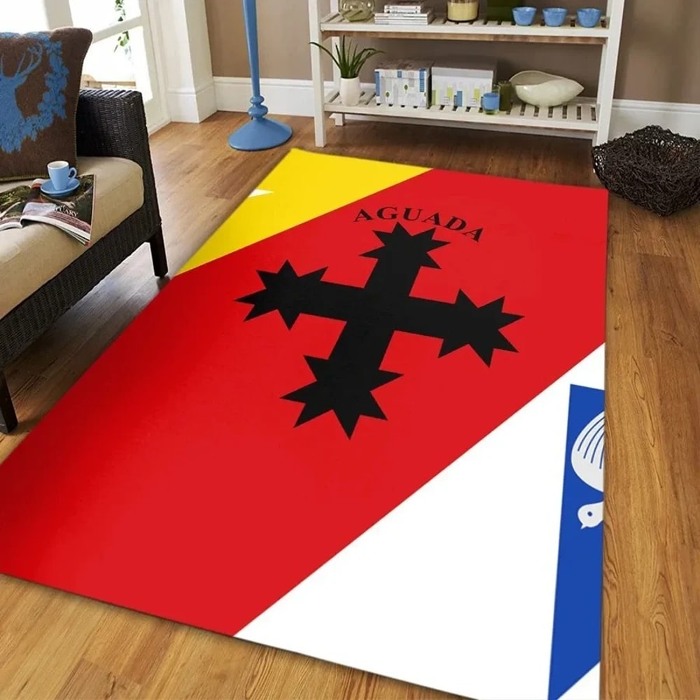 Aguada Flag Area Rug, Africa Area Rugs For Home