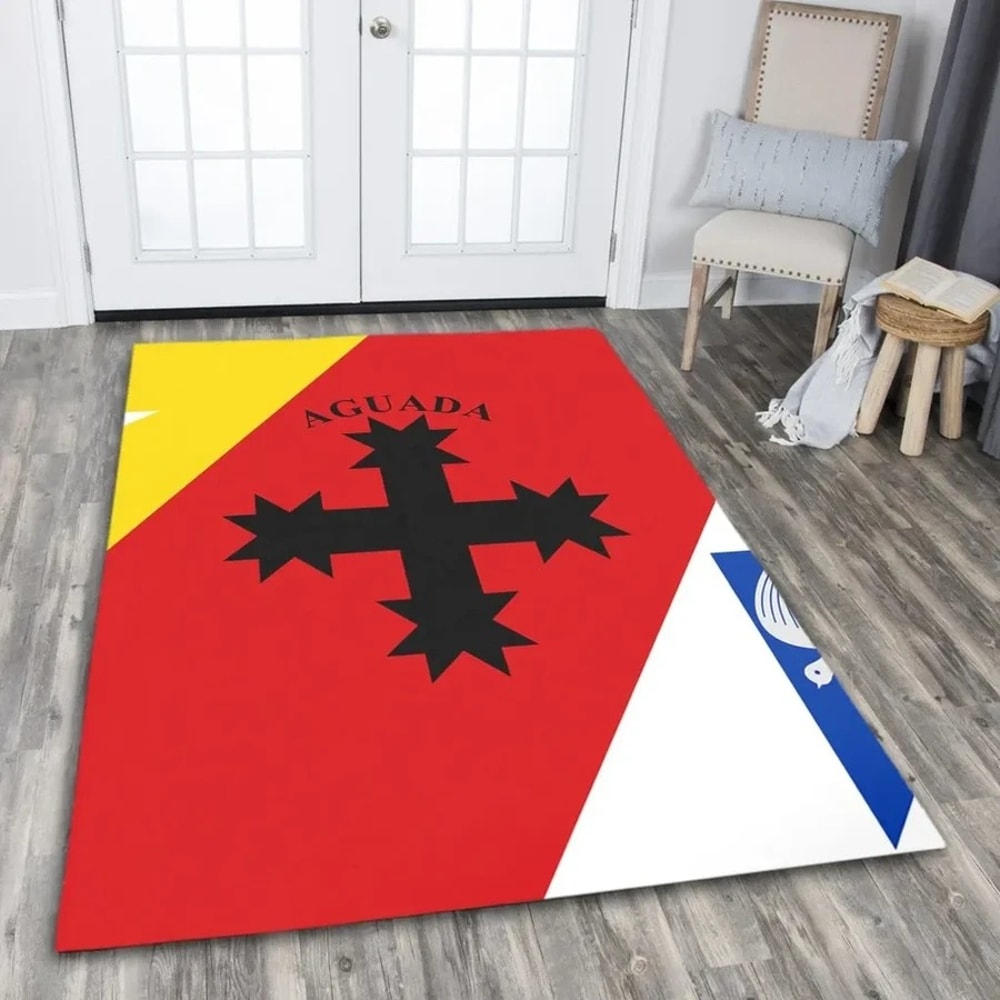 Aguada Flag Area Rug, Africa Area Rugs For Home