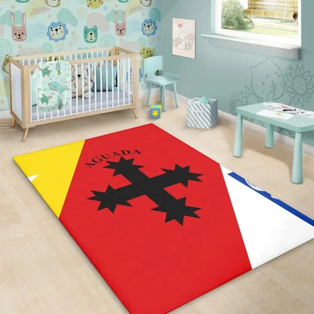 Aguada Flag Area Rug, Africa Area Rugs For Home