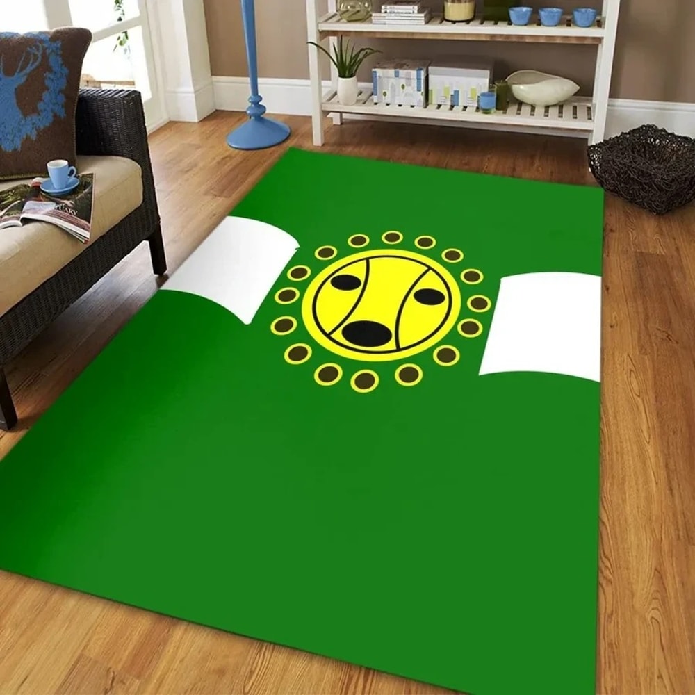 Camuy Flag Area Rug, Africa Area Rugs For Home