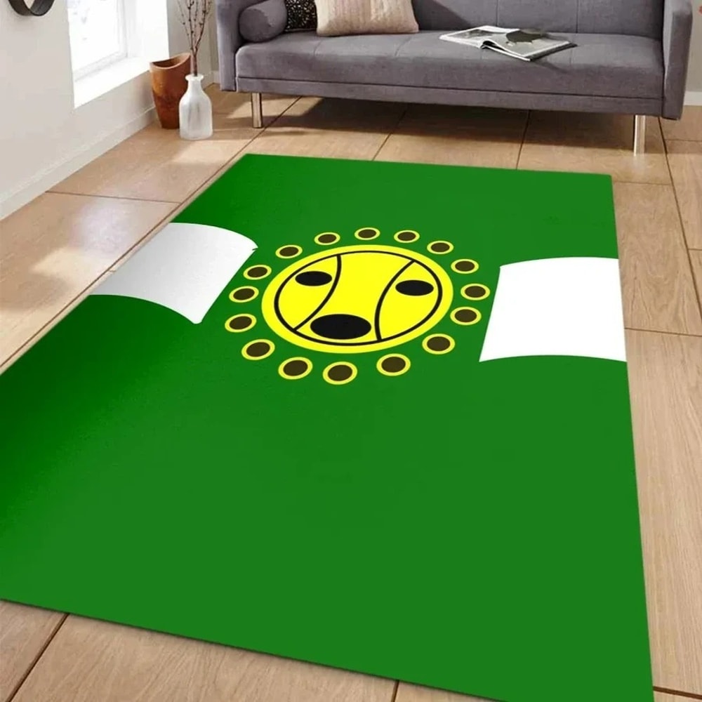 Camuy Flag Area Rug, Africa Area Rugs For Home