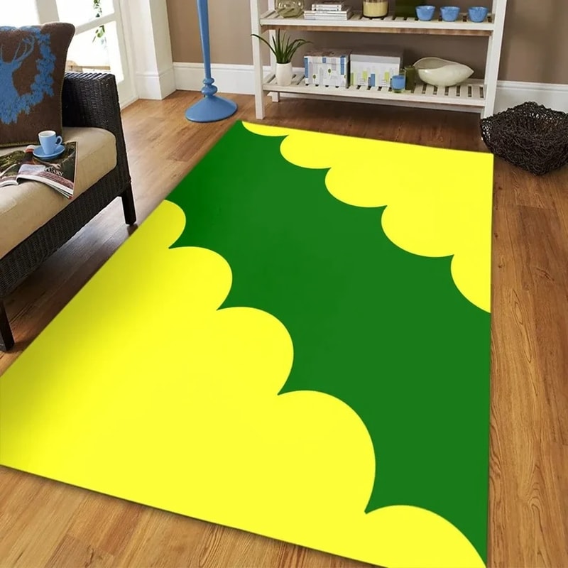 Vega Baja Flag Area Rug, Africa Area Rugs For Home