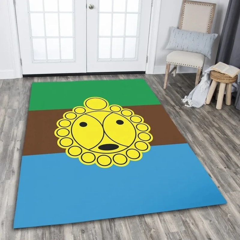 Utuado Flag Area Rug, Africa Area Rugs For Home