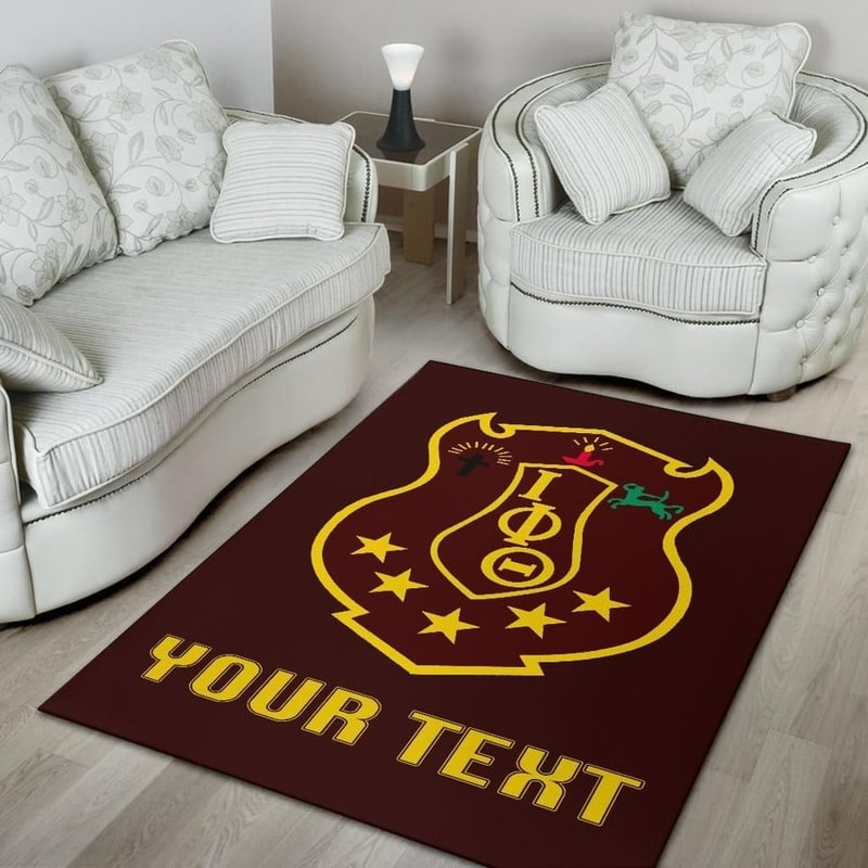 Personalised Iota Phi Theta Area Rug Classic, Africa Area Rugs For Home