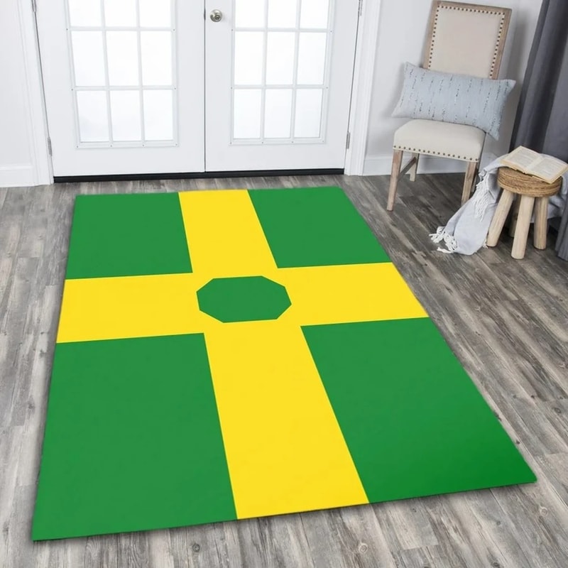 Patillas Flag Area Rug, Africa Area Rugs For Home