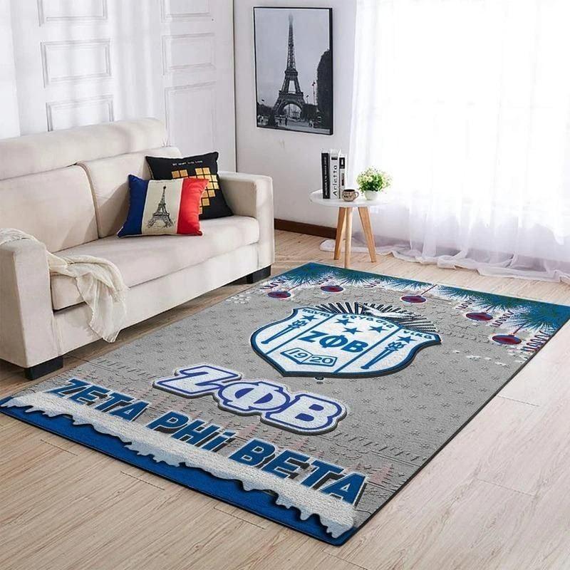 Christmas Zeta Phi Beta Area Rug, Africa Area Rugs For Home