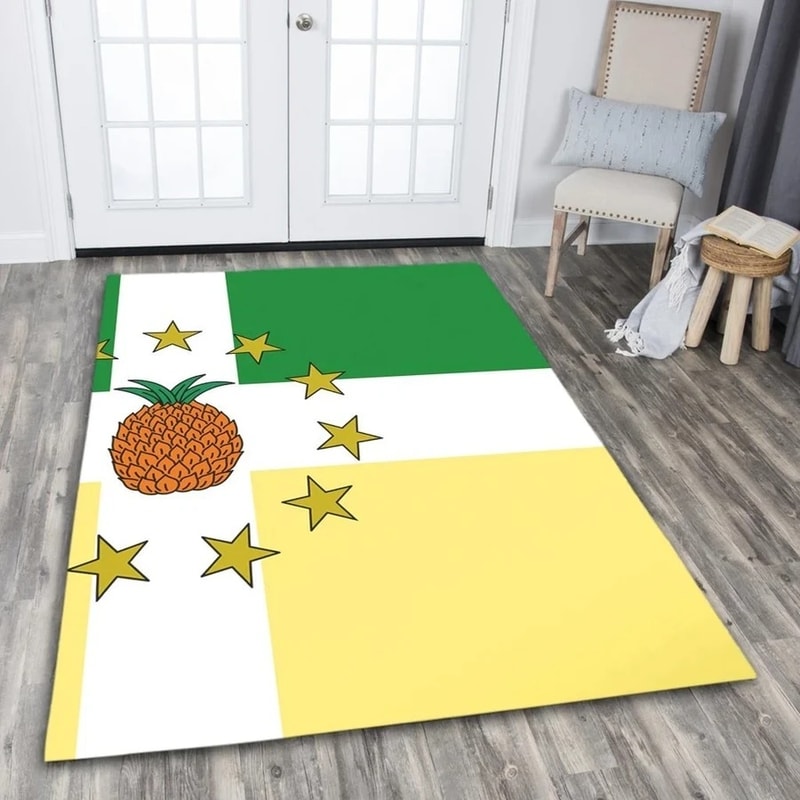 Lajas Flag Area Rug, Africa Area Rugs For Home
