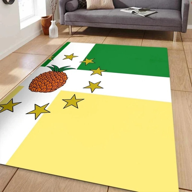 Lajas Flag Area Rug, Africa Area Rugs For Home
