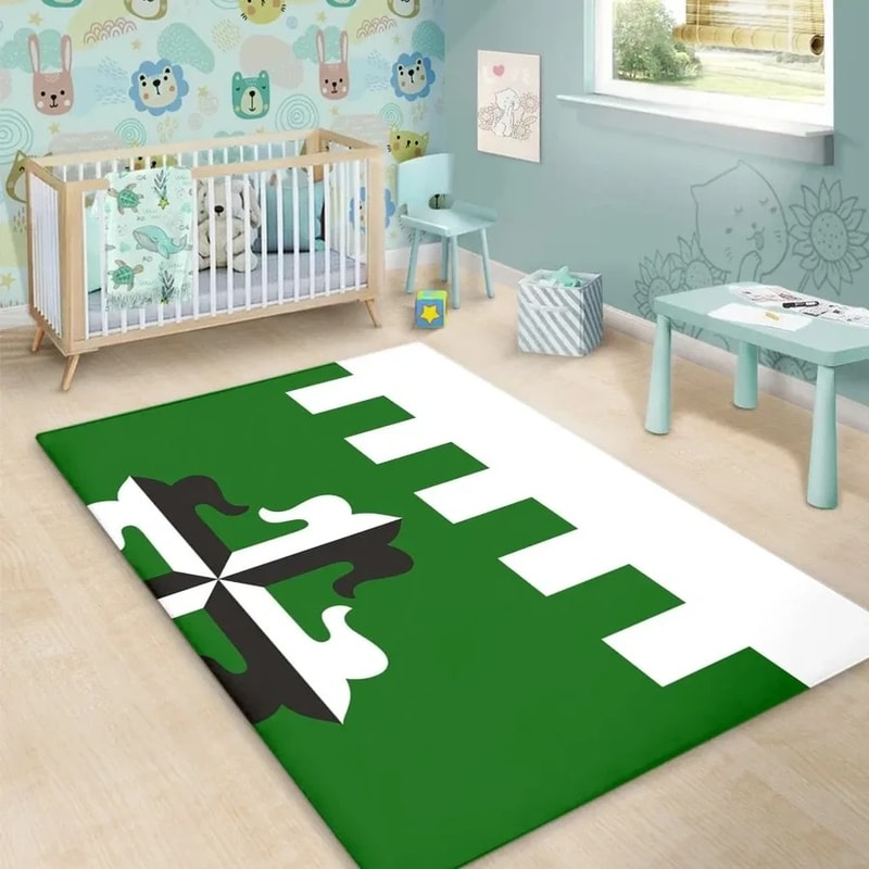 Guaynabo Flag Area Rug, Africa Area Rugs For Home