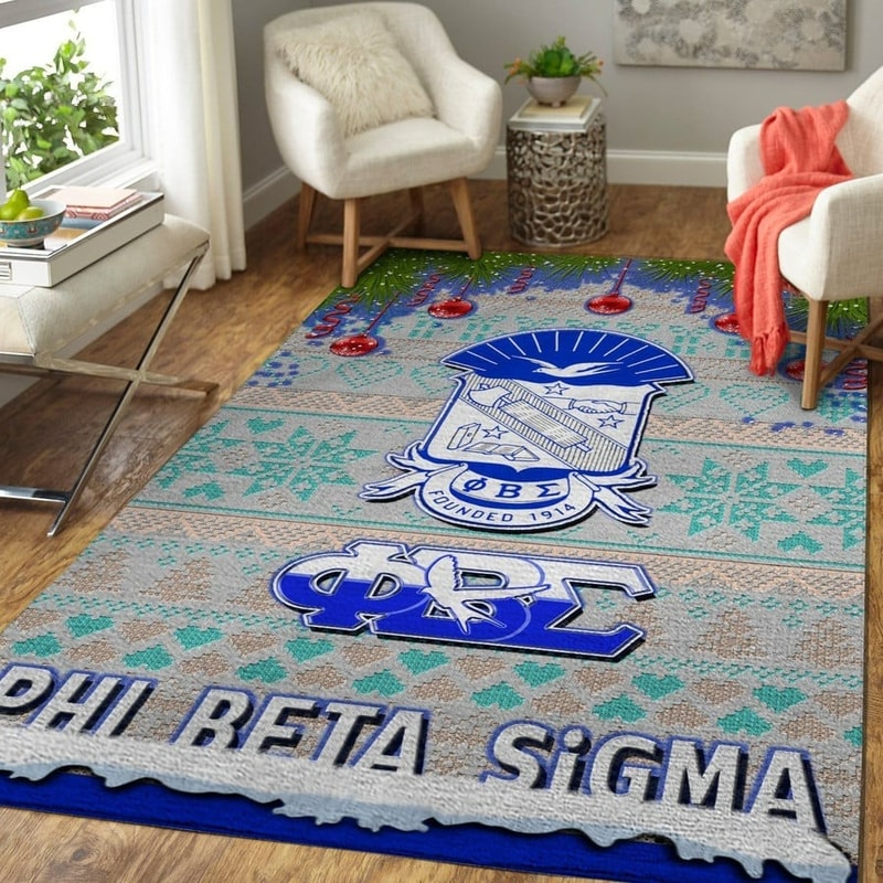 Phi Beta Sigma Christmas Area Rug, Africa Area Rugs For Home