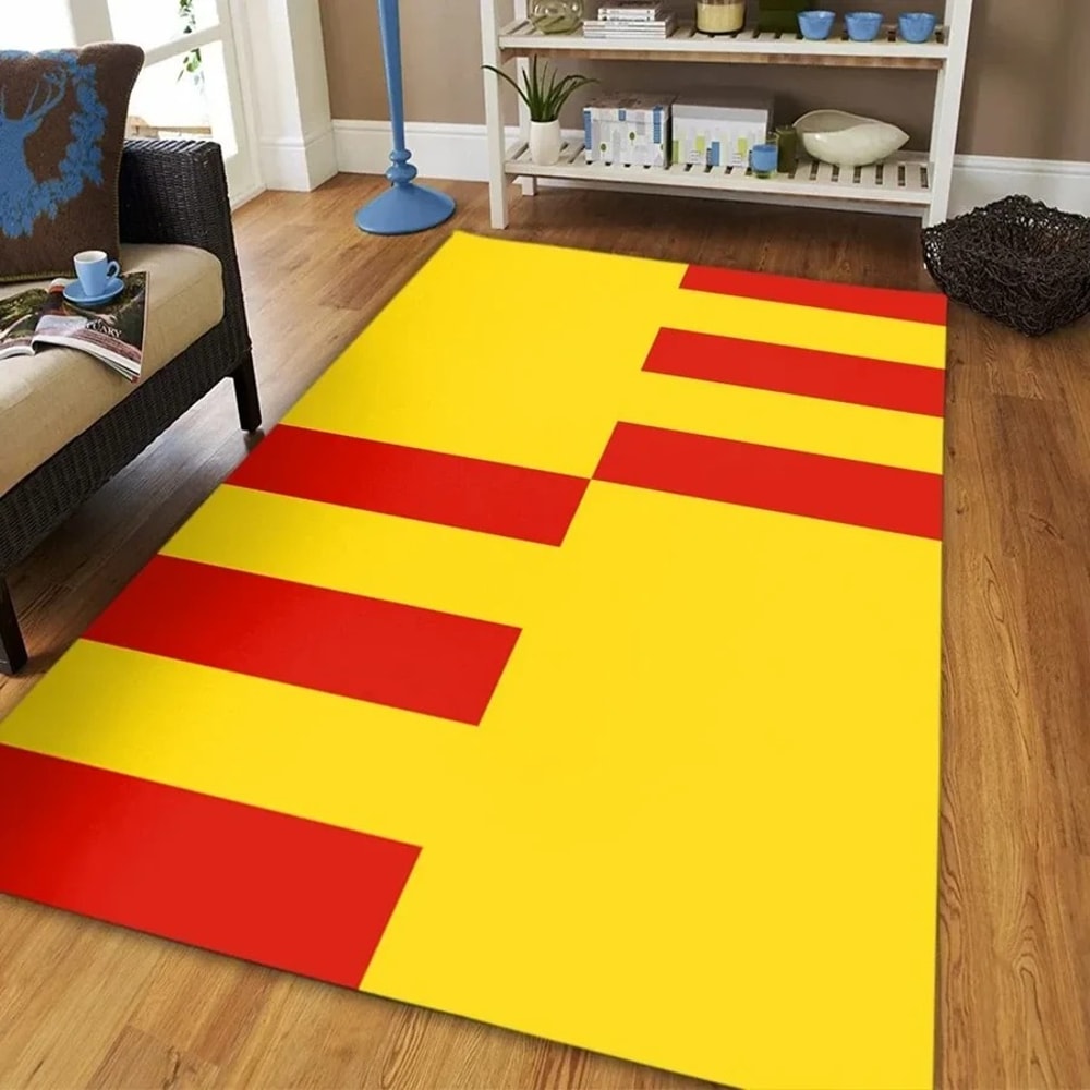 San Lorenzo Flag Area Rug, Africa Area Rugs For Home