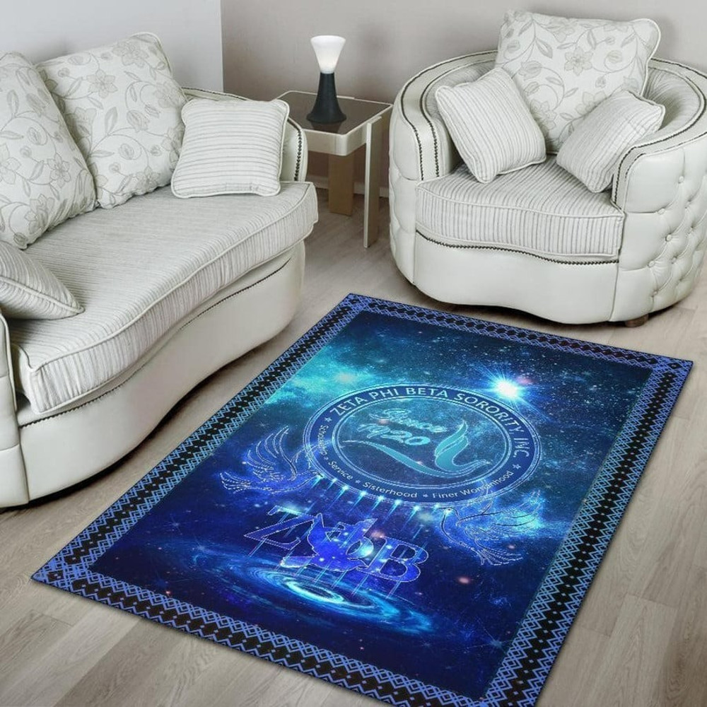 Galaxy Zeta Phi Beta Sorority Area Rug, Africa Area Rugs For Home