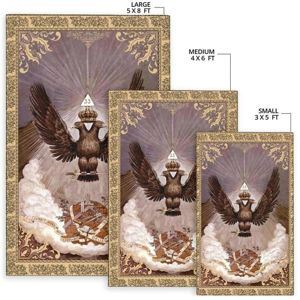 Scottish Rite 33 Area Rug, Africa Area Rugs For Home