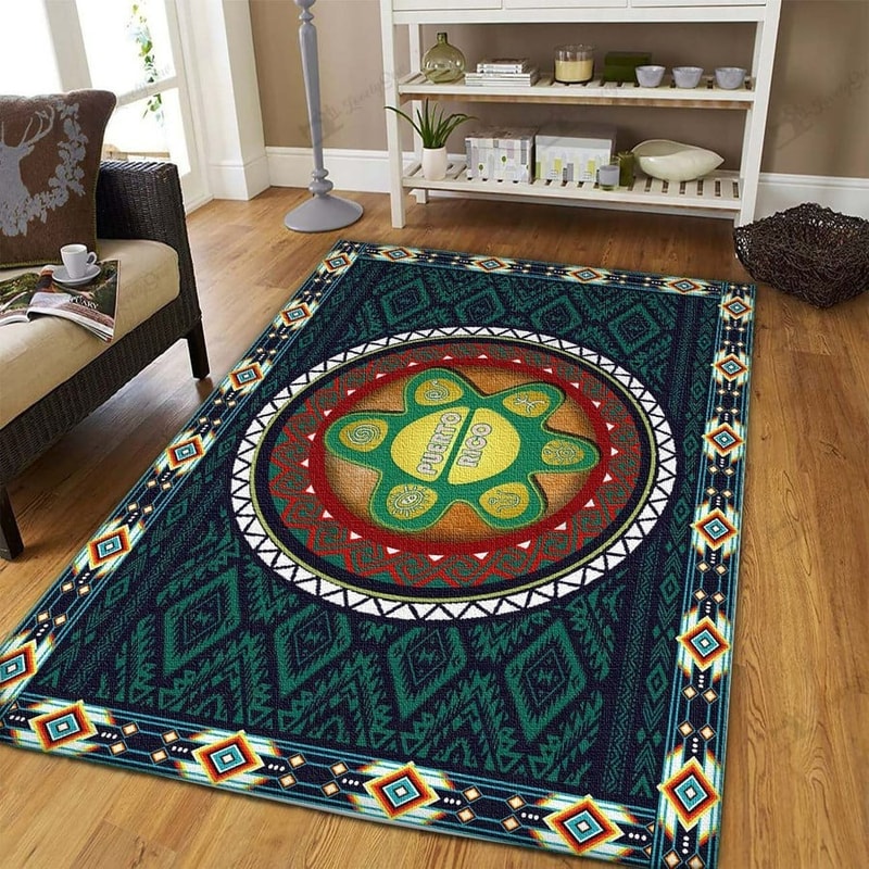 Puerto Rico Solei Symbol Rug, Africa Area Rugs For Home
