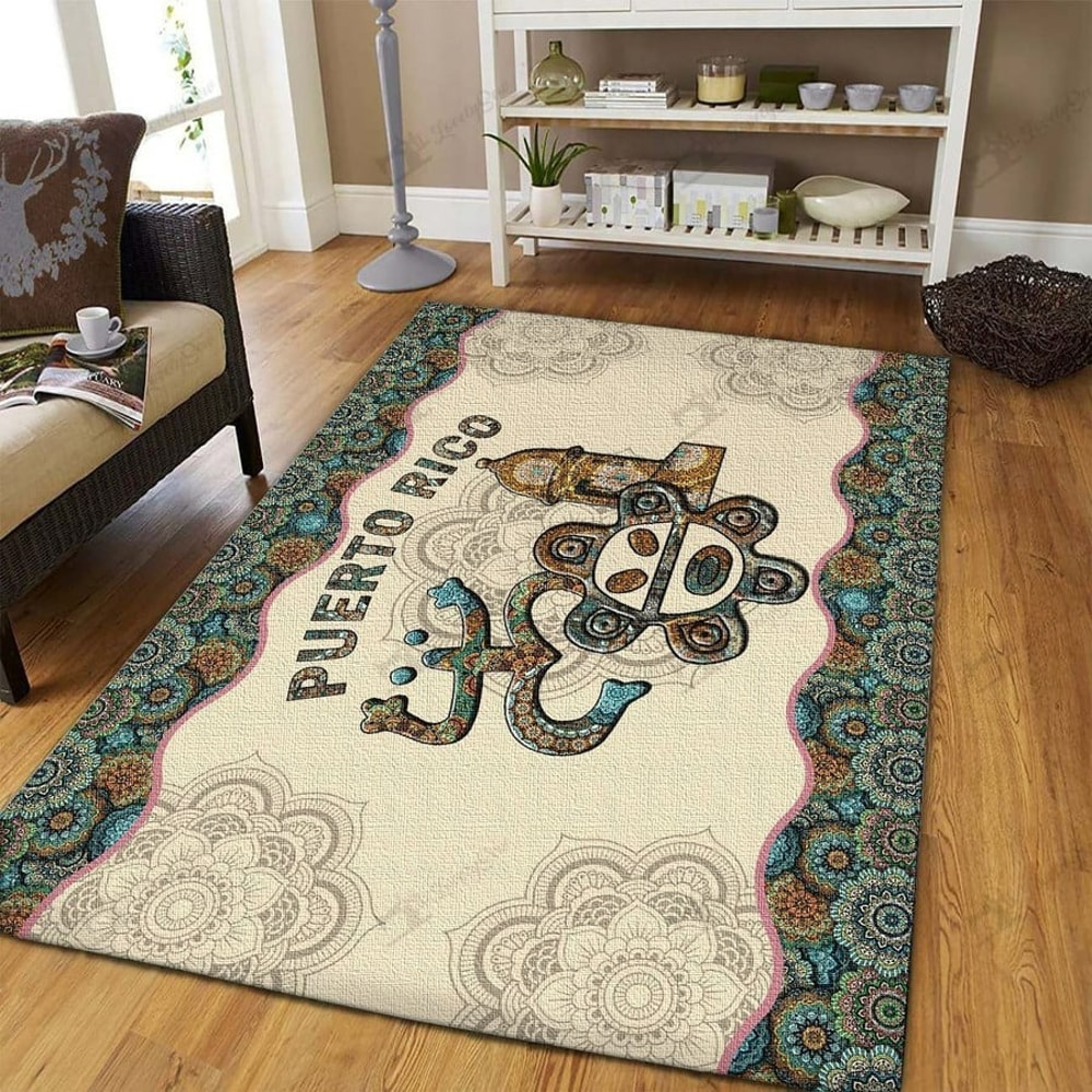 Puerto Rico Pattern Rug, Africa Area Rugs For Home